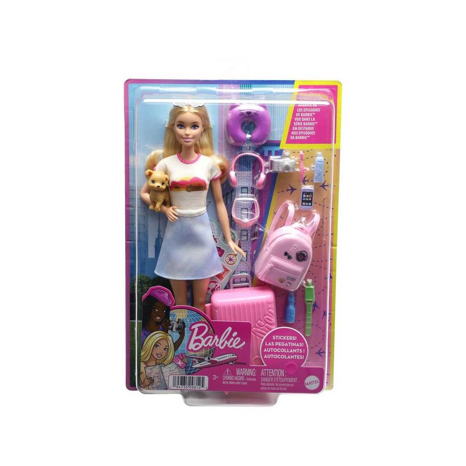 Barbie  BRB Poupée de voyage 
