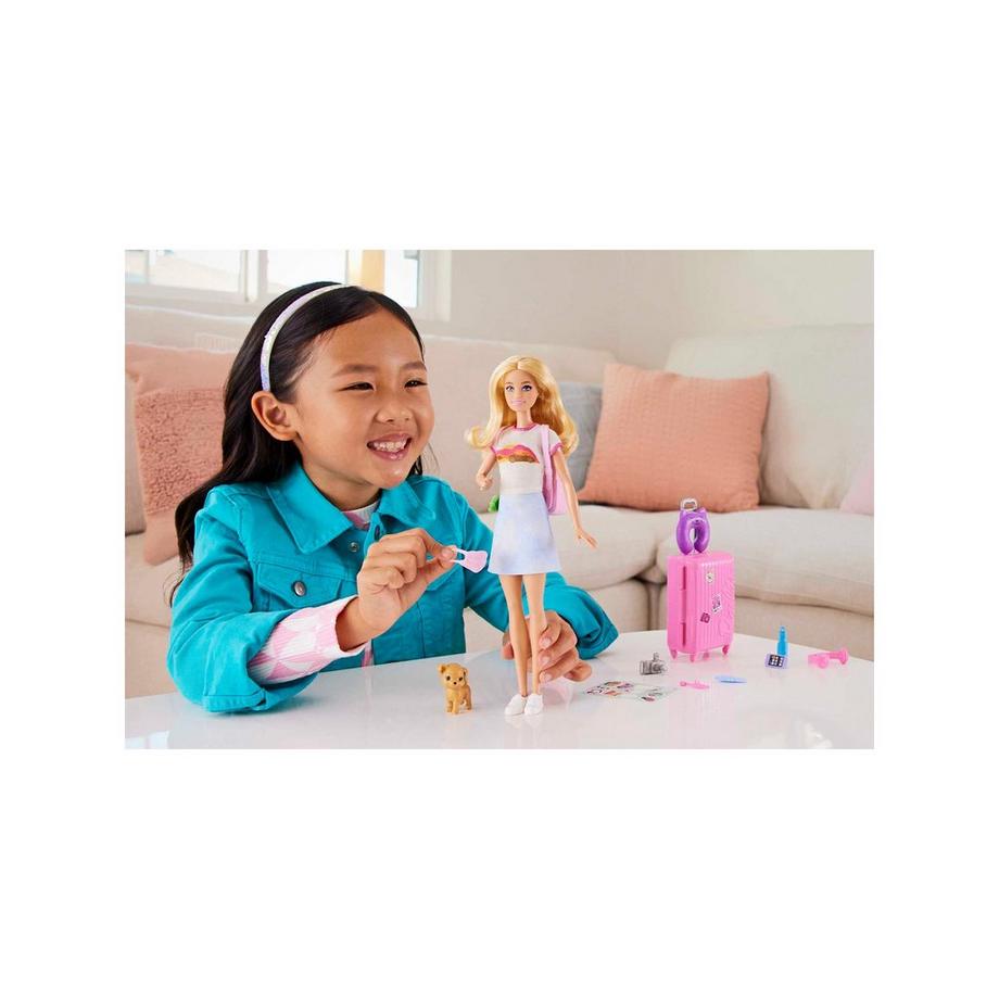 Barbie  BRB Poupée de voyage 