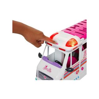 Barbie  2-in-1 Krankenwagen Spielset (mit Licht & Geräuschen) 