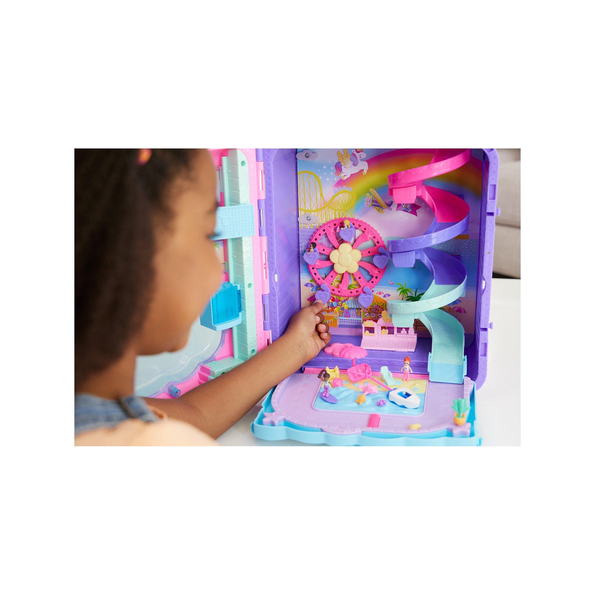 polly pocket  Jeu de vacances en valise 