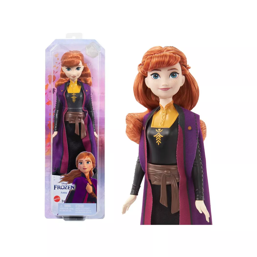 Mattel - Disney Die Eiskönigin Anna Puppe, Multicolor