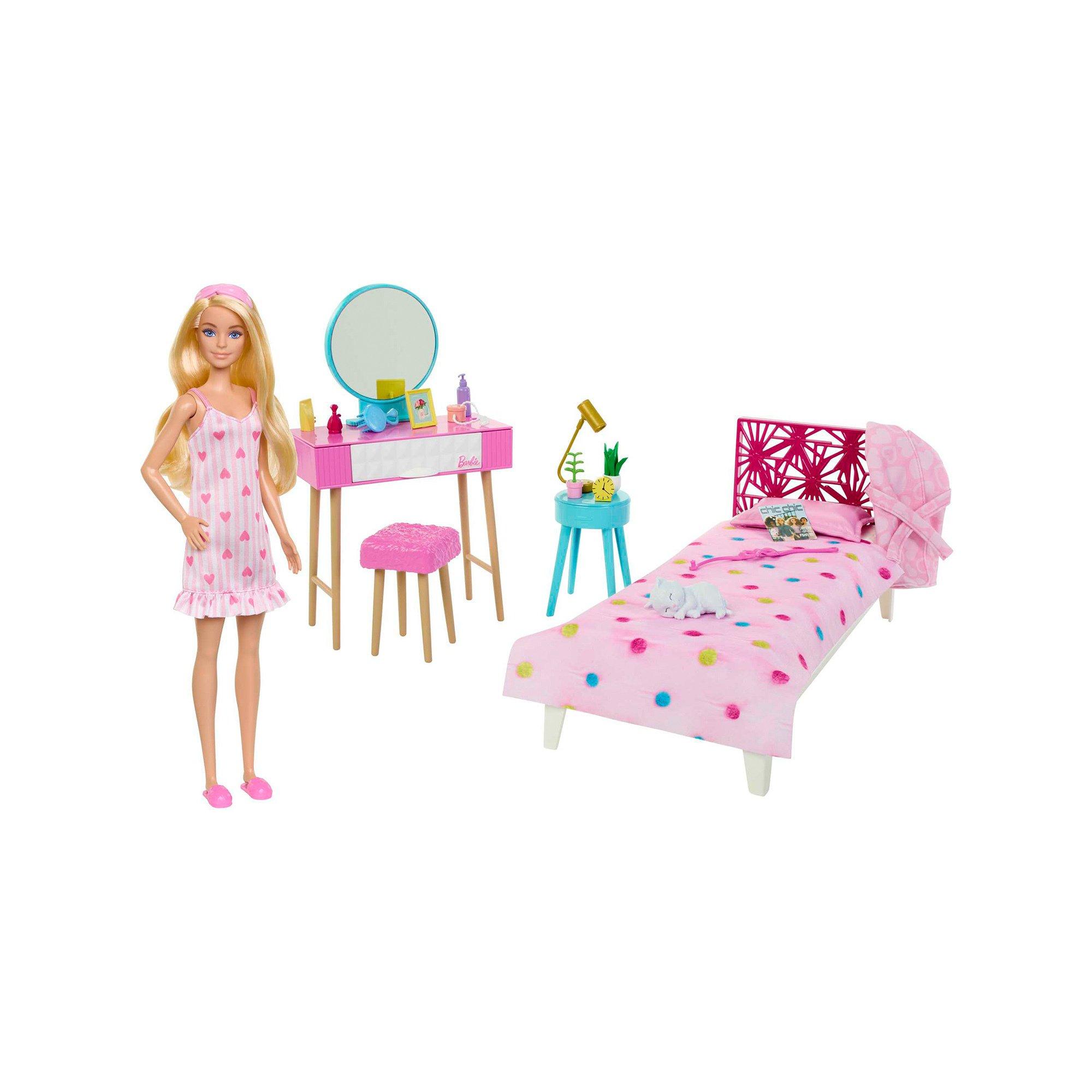 lit poupee barbie