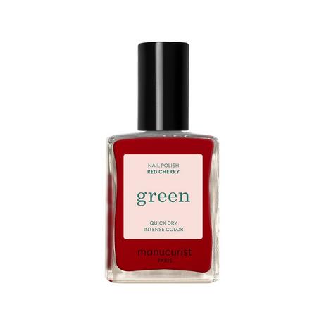 Manucurist  Nagellack Green Red Cherry (Rouge parfait) 