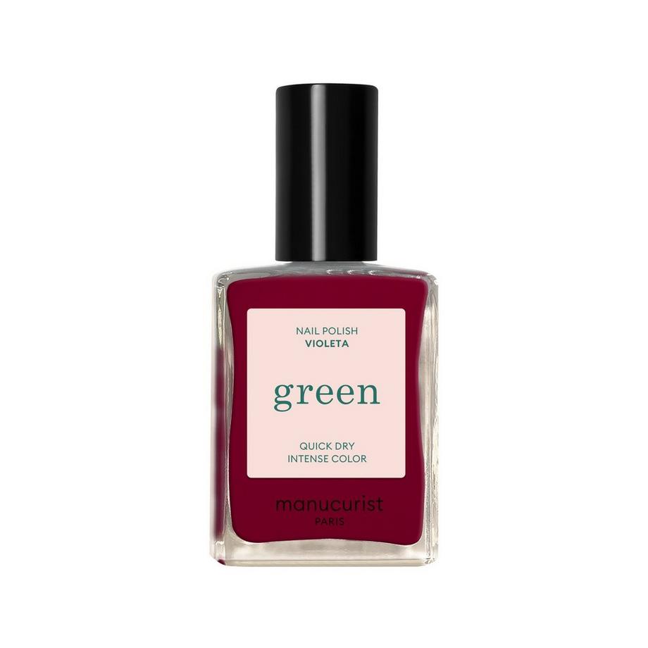 Manucurist  Vernis à ongles Green Violeta (Bordeaux) 