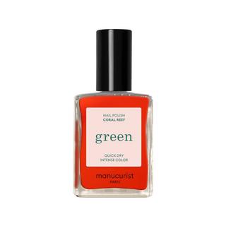 Manucurist  Nagellack Green Coral Reef (Rouge orangé) 