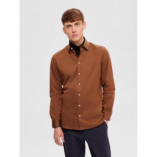 SELECTED Slim Fit Langarm Rollkragen T-Shirt  