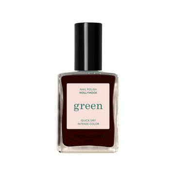 Vernis à ongles Green Hollyhock (Rouge noir)