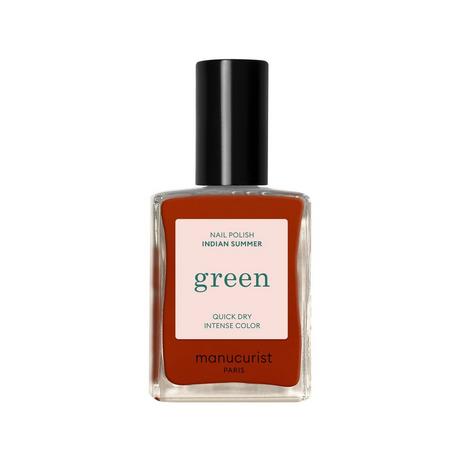 Manucurist  Nagellack Green Indian Summer (Rouge brique) 