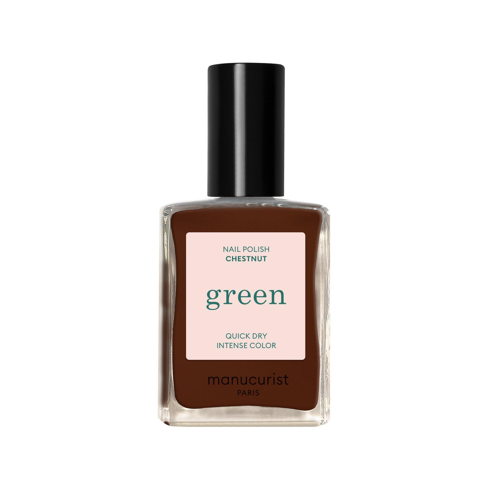 Manucurist  Nagellack Green Chestnut (Marron chaud) 