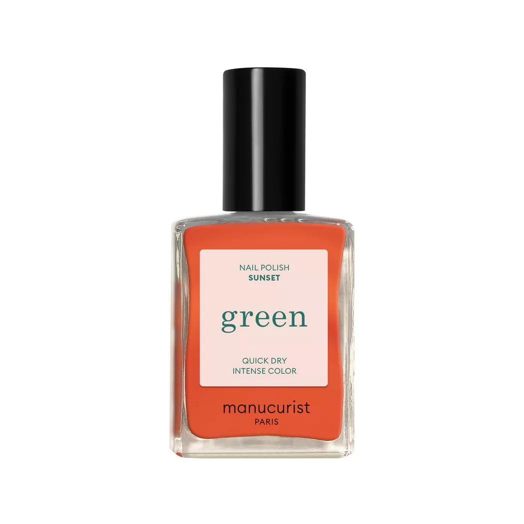 Manucurist - Nagellack Green Sunset (Orange chaud), 15 ml
