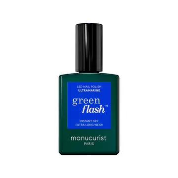Nagellack Green Flash Ultramarine (Bleu outremer)