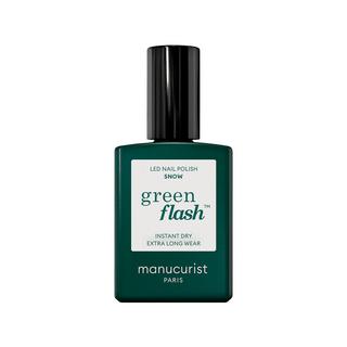 Manucurist  Vernis à ongles Green Flash Snow (Blanc pur) 