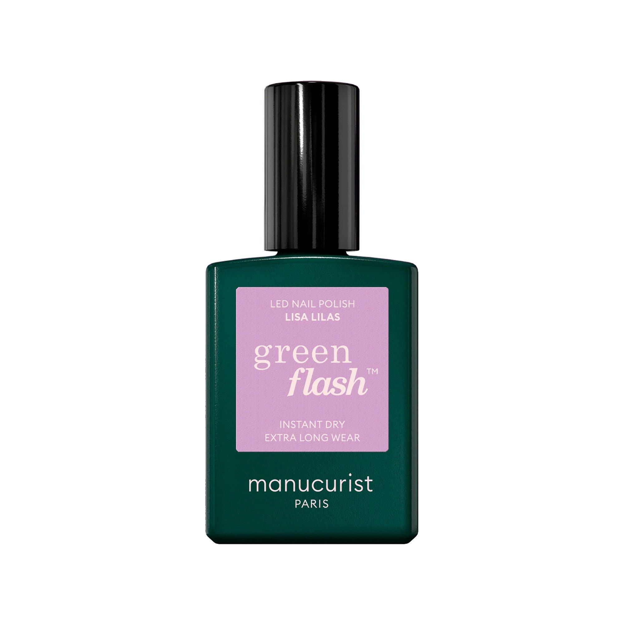 Manucurist  Nagellack Green Flash Lisa Lilas (Lila mauve) 