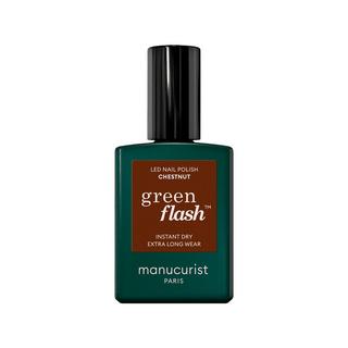 Manucurist  Vernis à ongles Green Flash Chestnut (Marron chaud) 