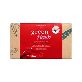 Manucurist  Smalto per unghie Green Flash Poppy Red (Rouge iconique) 