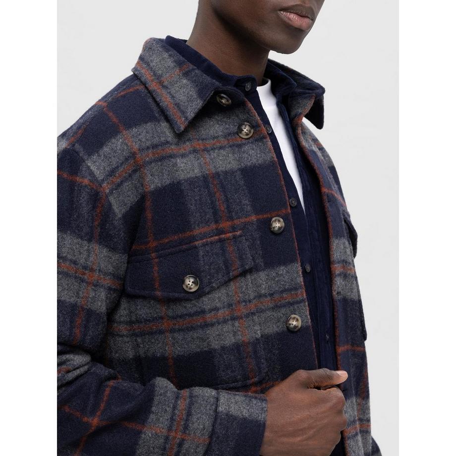 SELECTED SLHArchive Kariertes Relaxed Loose Fit Overshirt  