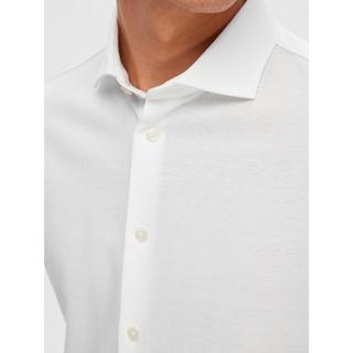 SELECTED SLHSlimBond Pique Shirt Hemd, Slim Fit, langarm 