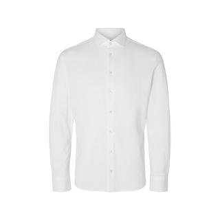 SELECTED SLHSlimBond Pique Shirt Hemd, Slim Fit, langarm 