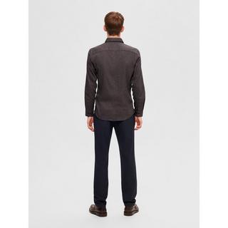 SELECTED SLHSlimOwen Flanell Slim Fit Hemd  