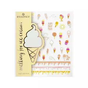 Melting For Ice Cream Nail Sticker