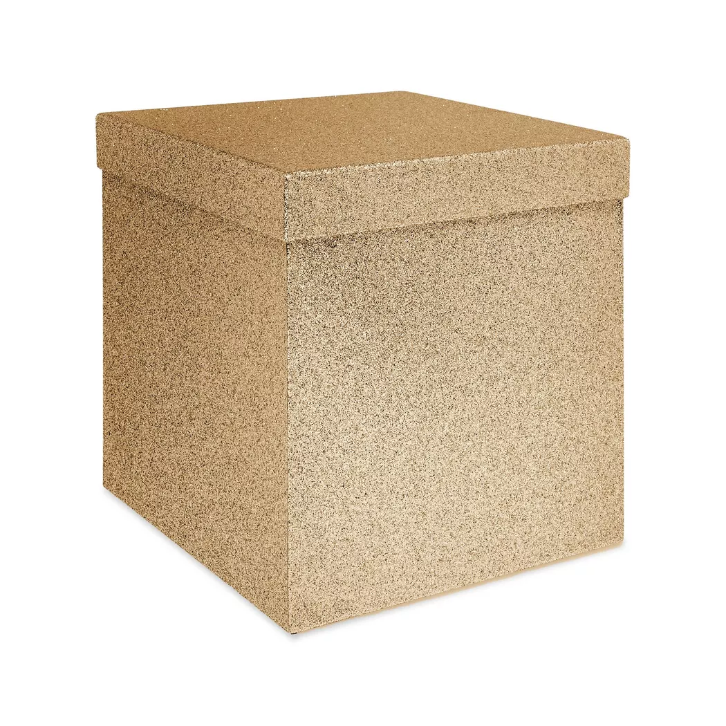 Manor Papeterie No Label - Geschenkbox, 22x22x22cm, Roségold