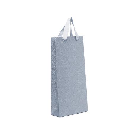 Manor Papeterie No Label Borsa regalo per vino Glitzer 