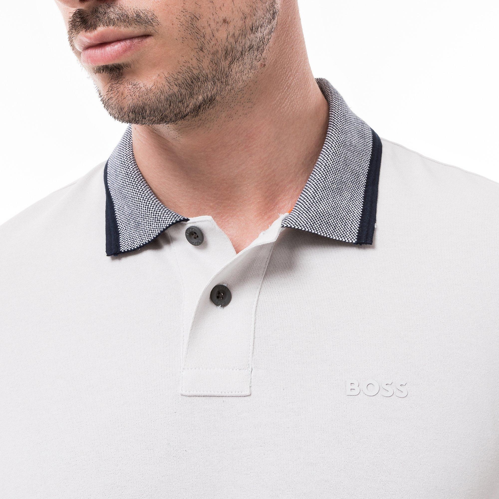 BOSS ORANGE Peiridescent Polo, manches longues 