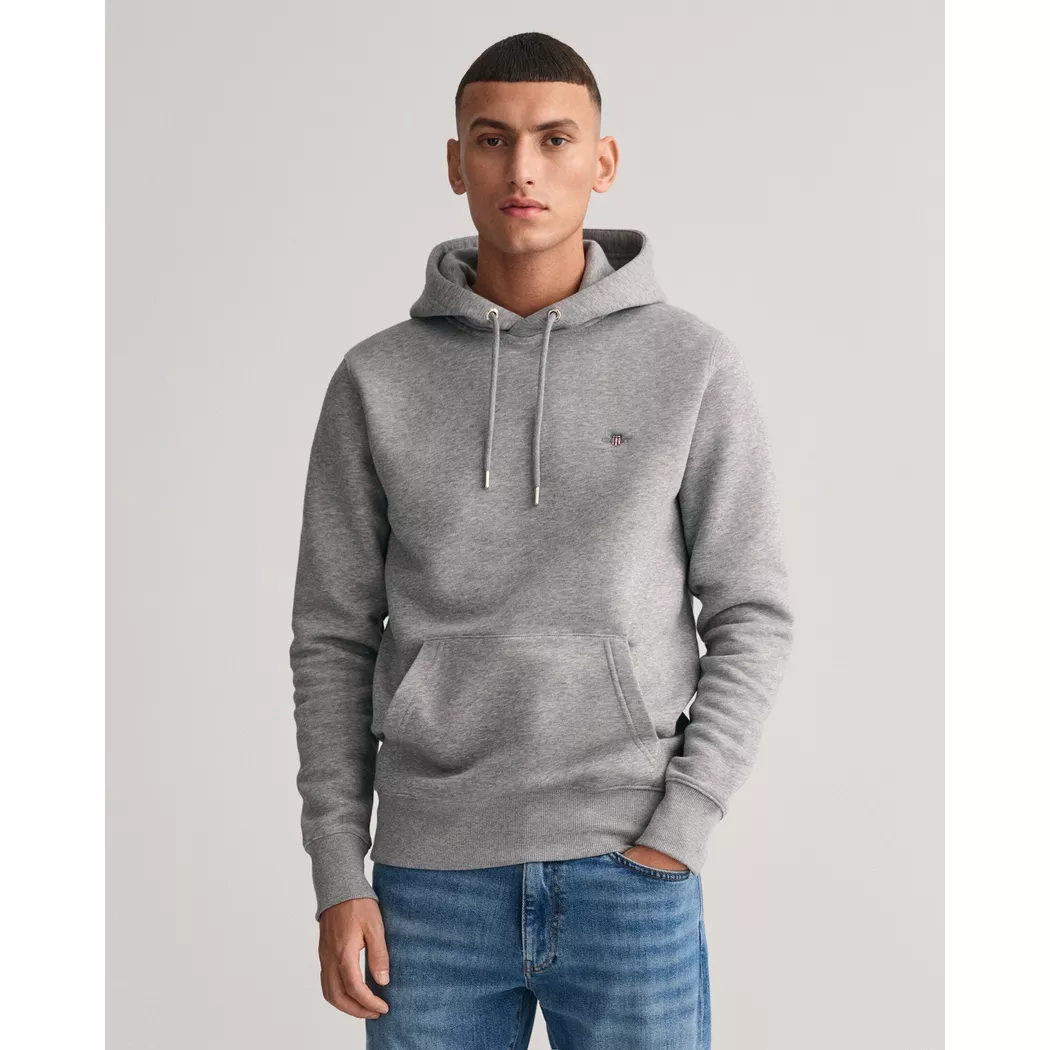 GANT Kapuzensweater - Hoodie  grau   S herren