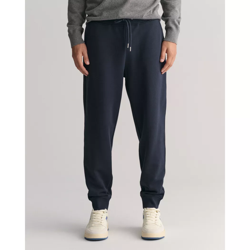 Gant pour homme. 2009026 Pantalon Shield Sport navy (S), Casuel, Coton, Marine
