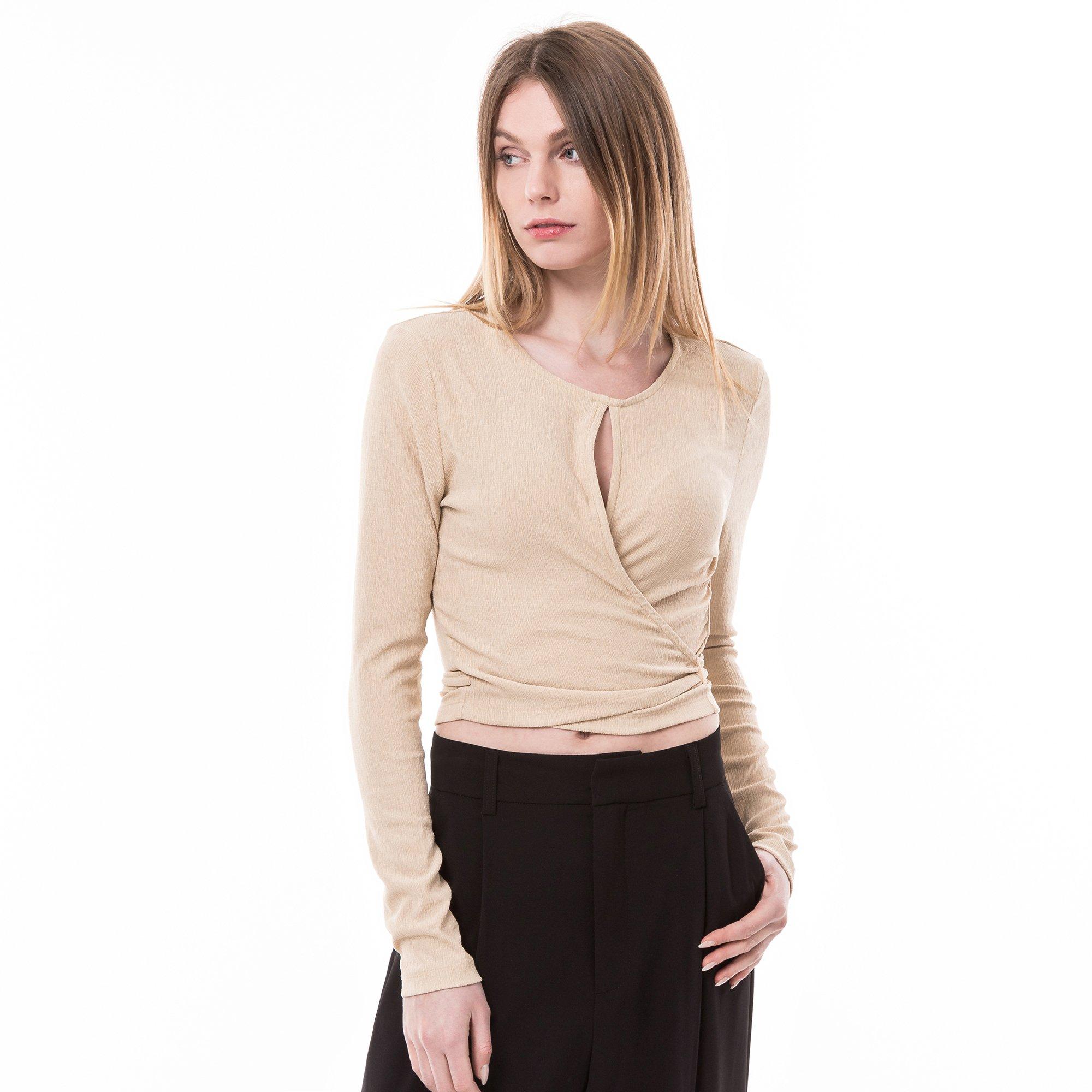 Image of Top Damen Beige XS