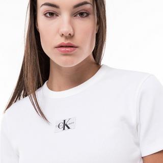 Calvin Klein Jeans WOVEN LABEL RIB REGULAR T-shirt 