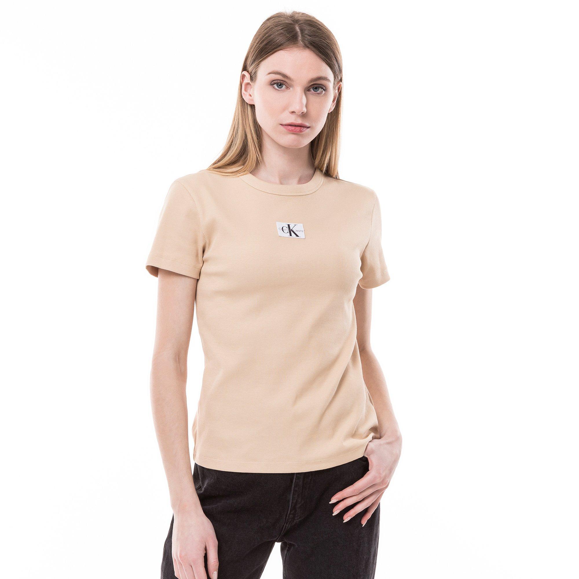 Image of T-shirt Damen Beige XS