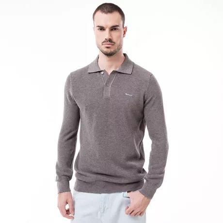 Gant polo manche longue hot sale