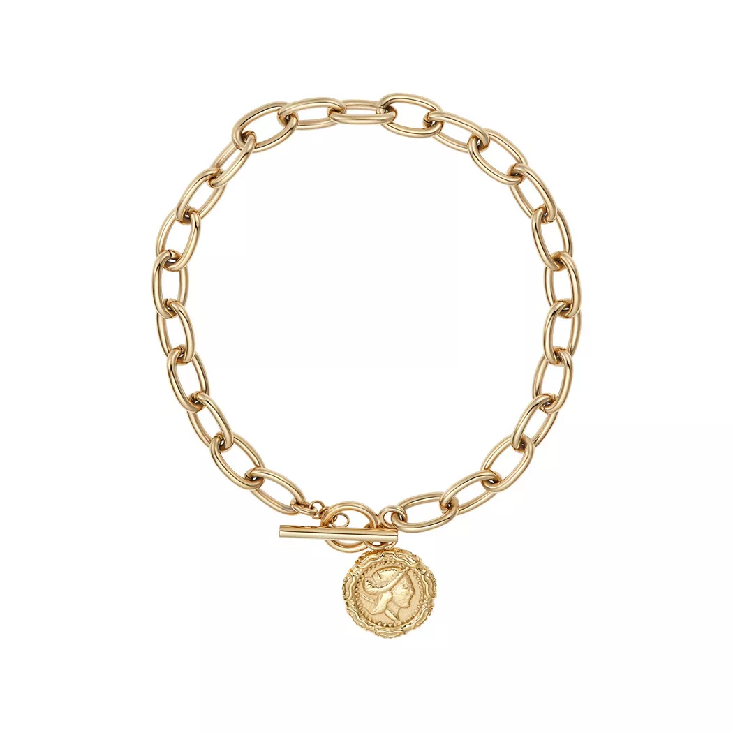 L'Atelier - Armband, 19cm, Goldfarben 2