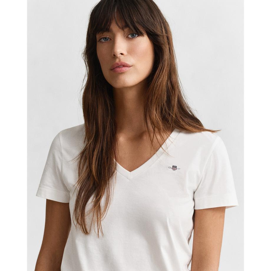 GANT Shield V-Neck T-Shirt  