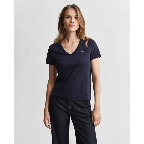 GANT Shield T-shirt Scollo a V  