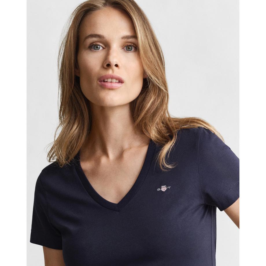 GANT Shield V-Neck T-Shirt  