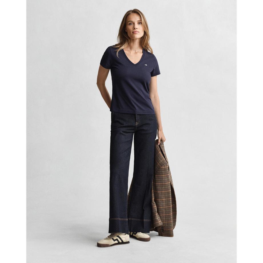 GANT Shield V-Neck T-Shirt  