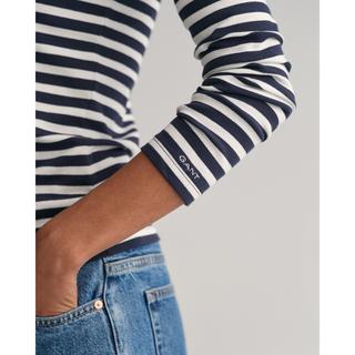 GANT Top Côtelé Col Rond Coupe Étroite  