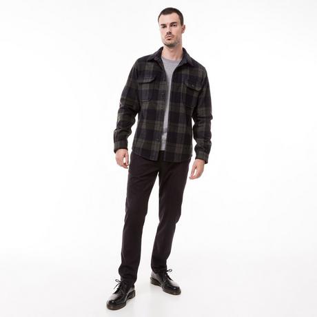 Manor Man Plaid Overshirt  