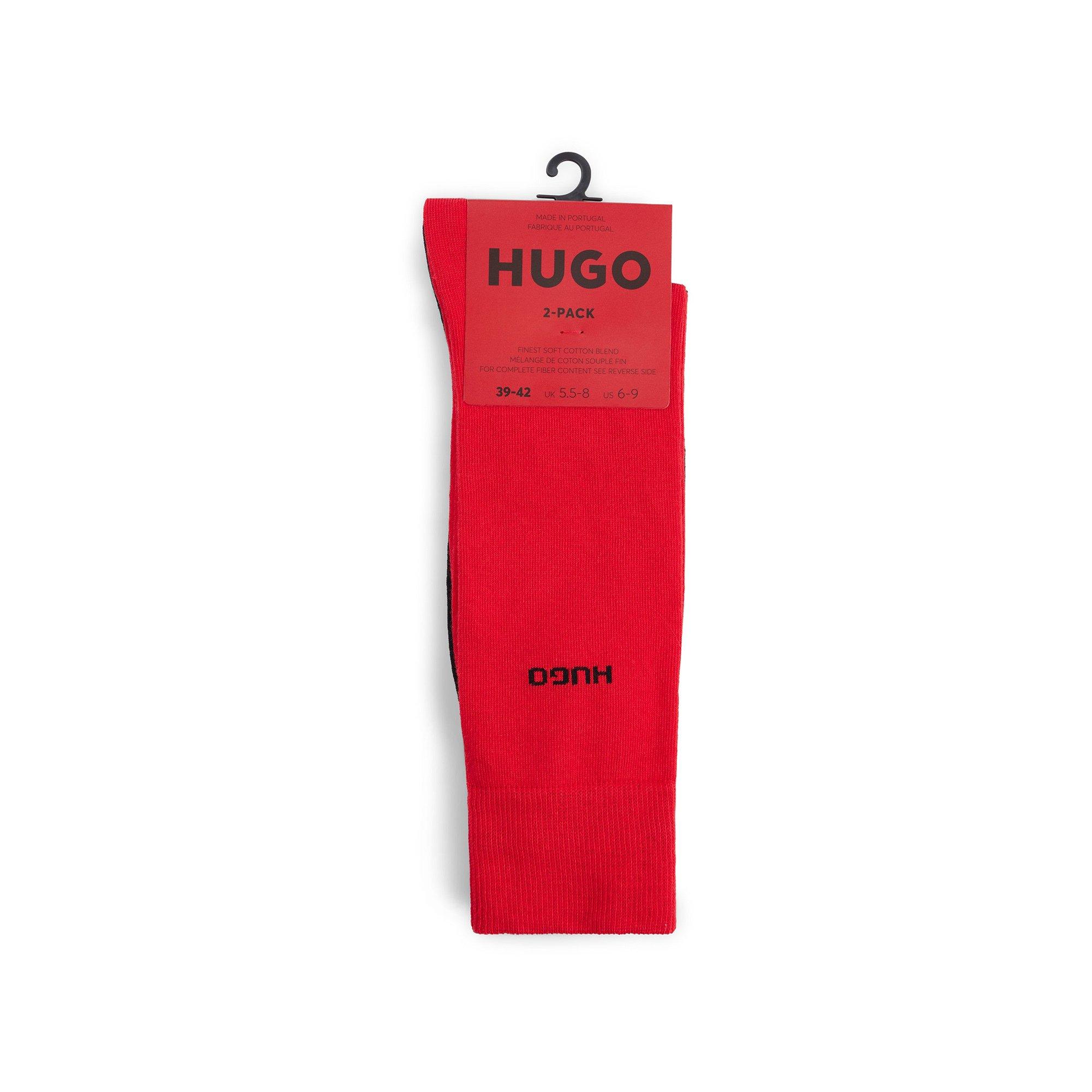 HUGO Triopack chaussettes hauteur mollet  