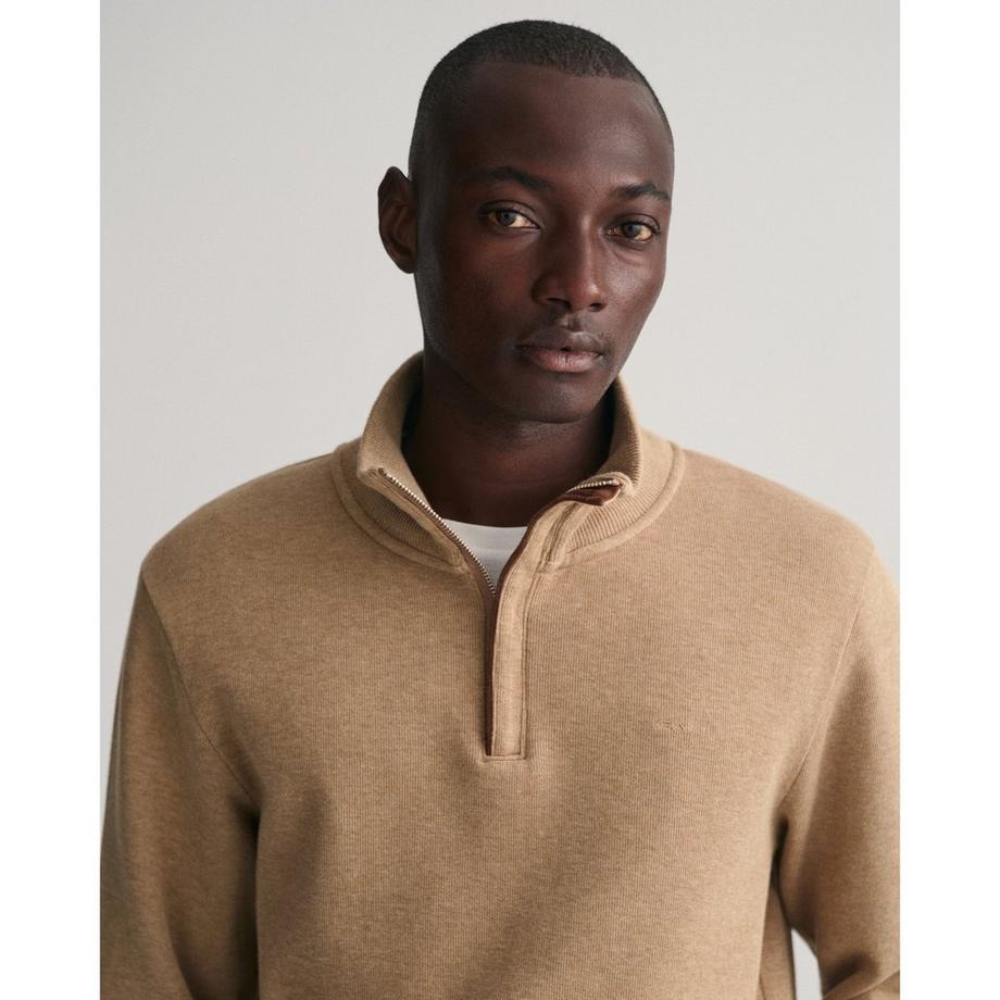 GANT Half Zip Regular Fit Pullover  