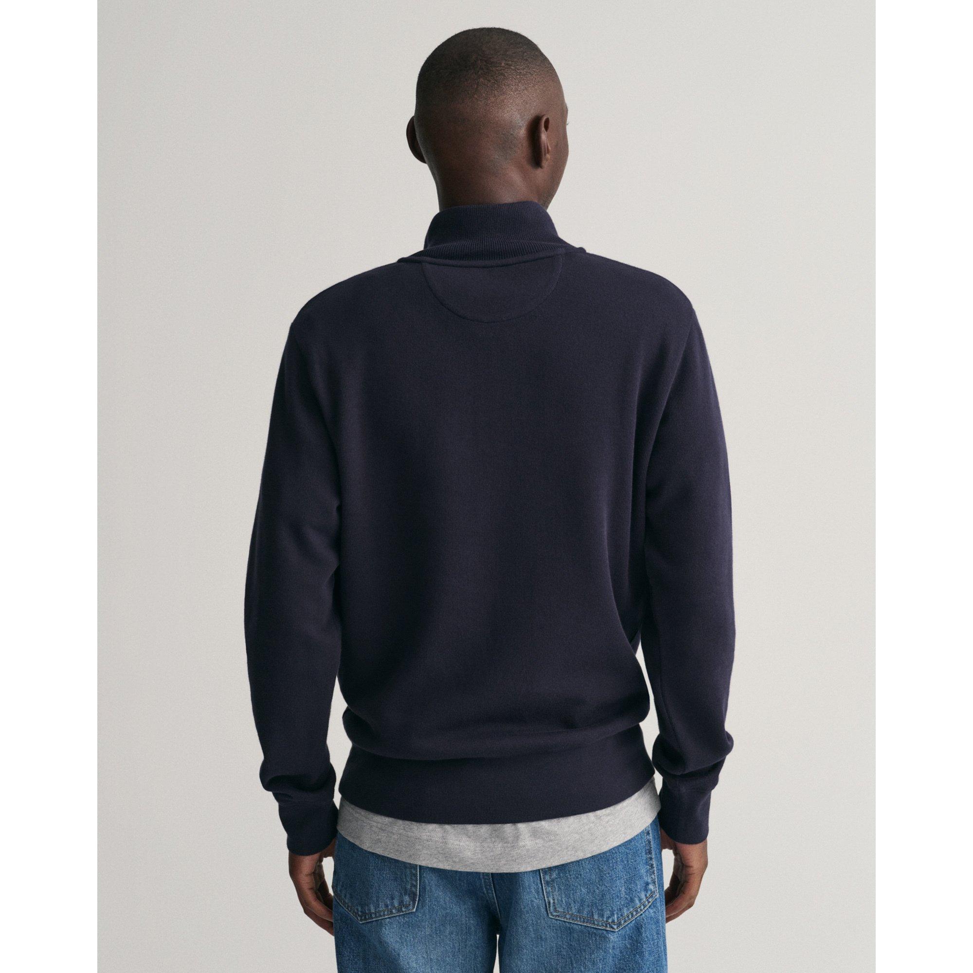 GANT Half Zip Regular Fit Pullover  