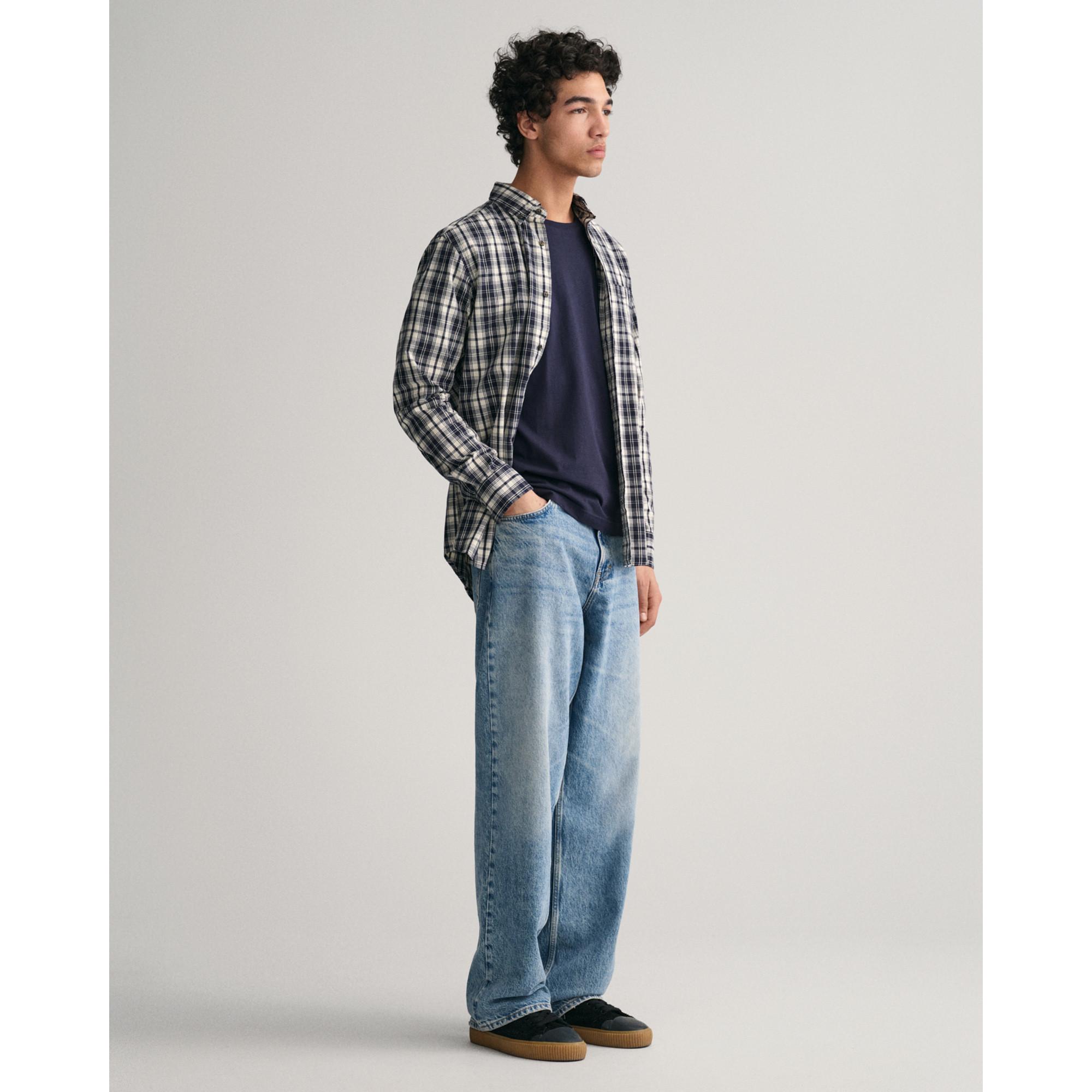 GANT Camicia Maniche Lunghe Regular Fit Quadri  