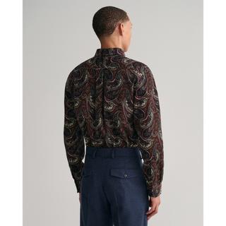 GANT Camicia Maniche Lunghe Paisley in Velluto a Coste  