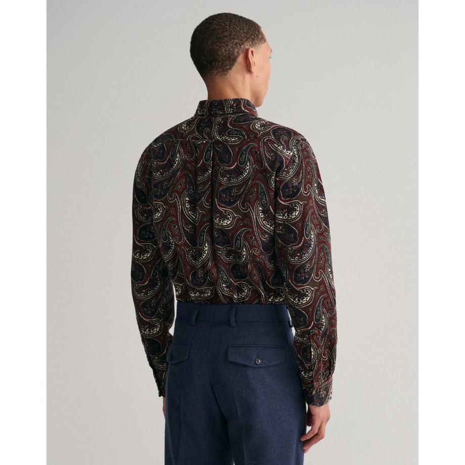 GANT Paisley Cord Hemd Langarm  