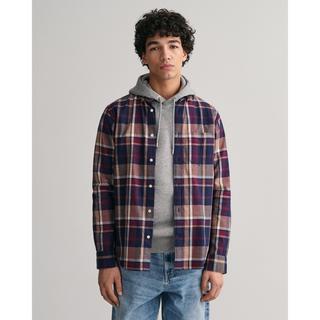 GANT Langarm Flanell Jaspé Karomuster Hemd  