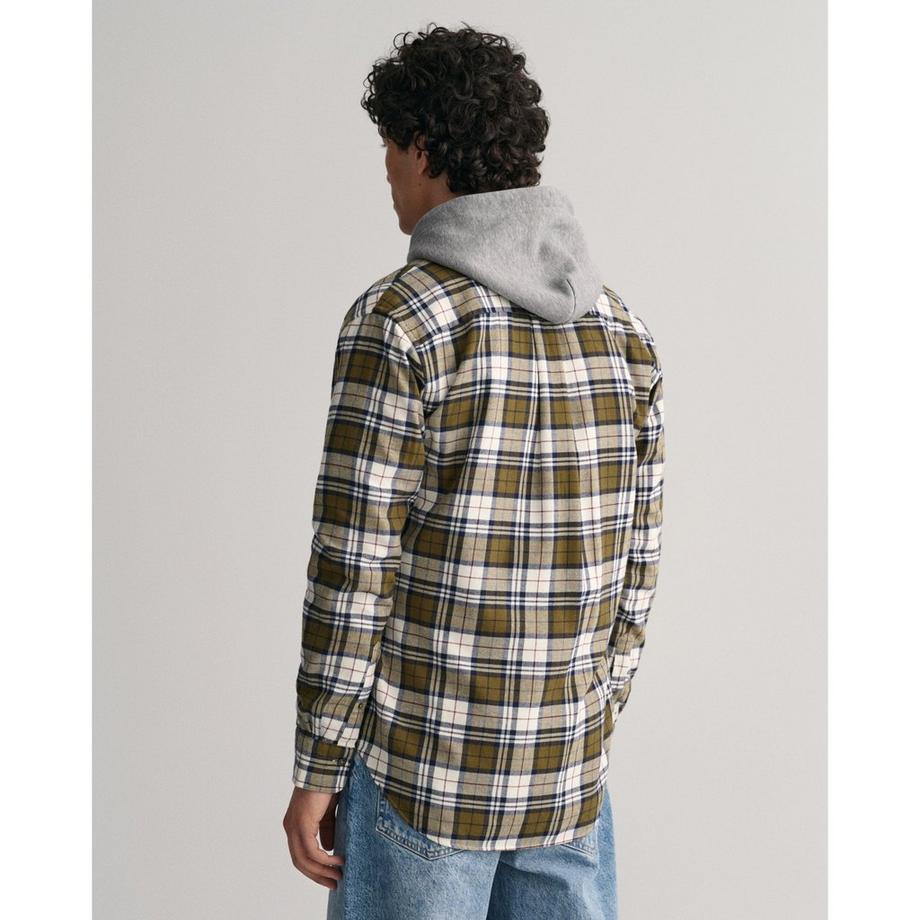 GANT Chemise Flanelle Carreaux Manches Longues  