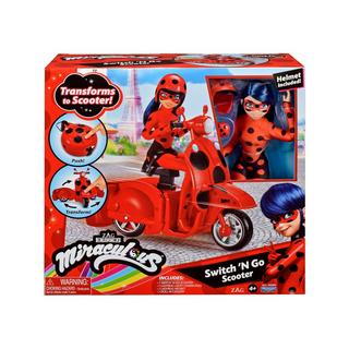 Bandai  Miraculous Scooter & Ladybug 