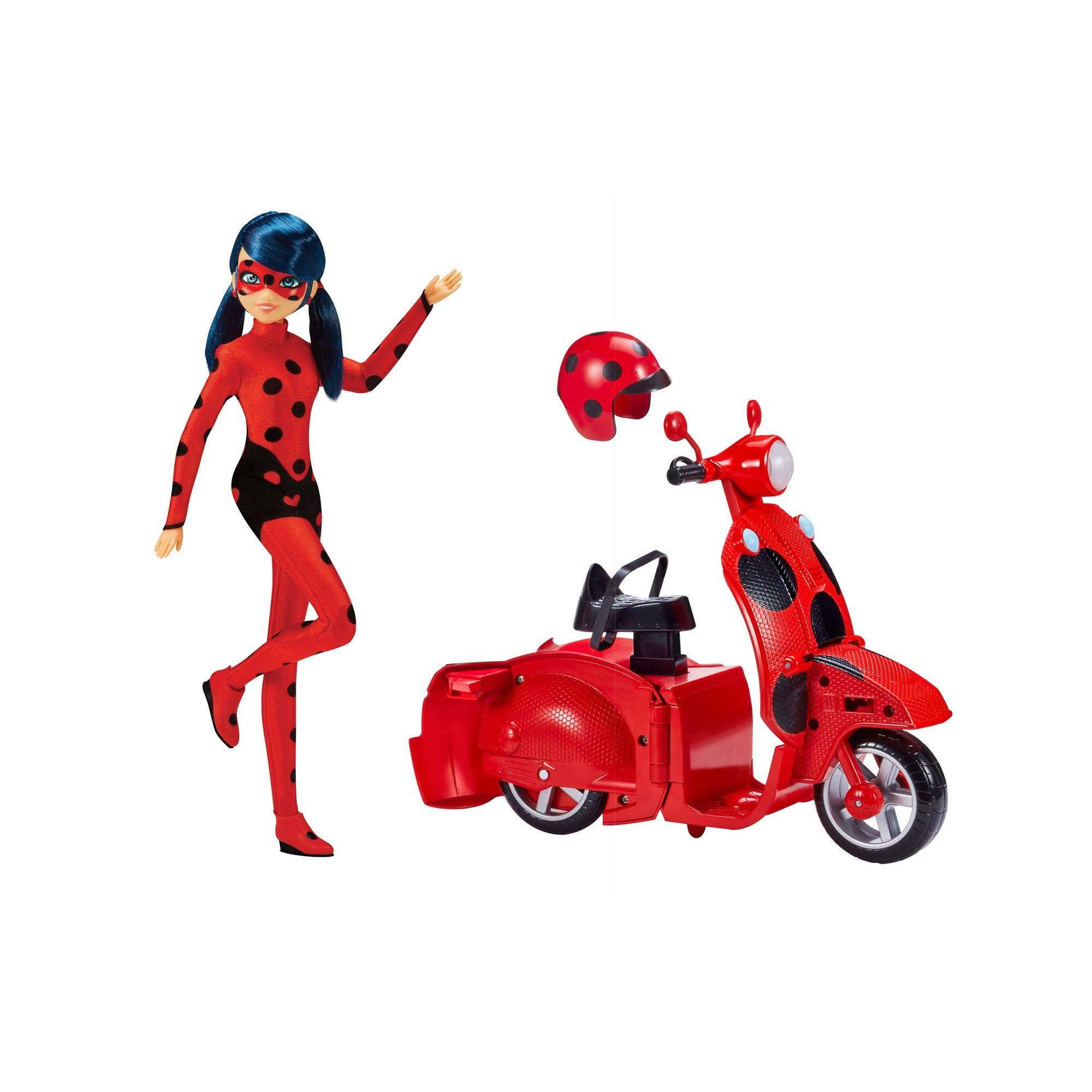 Bandai  Miraculous Scooter & Ladybug 